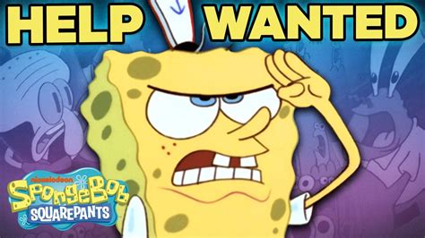 sponge bob square pants help wanted|spongebob help wanted watchcartoononline.